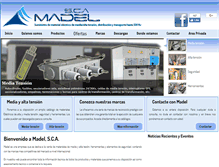 Tablet Screenshot of madelsca.com